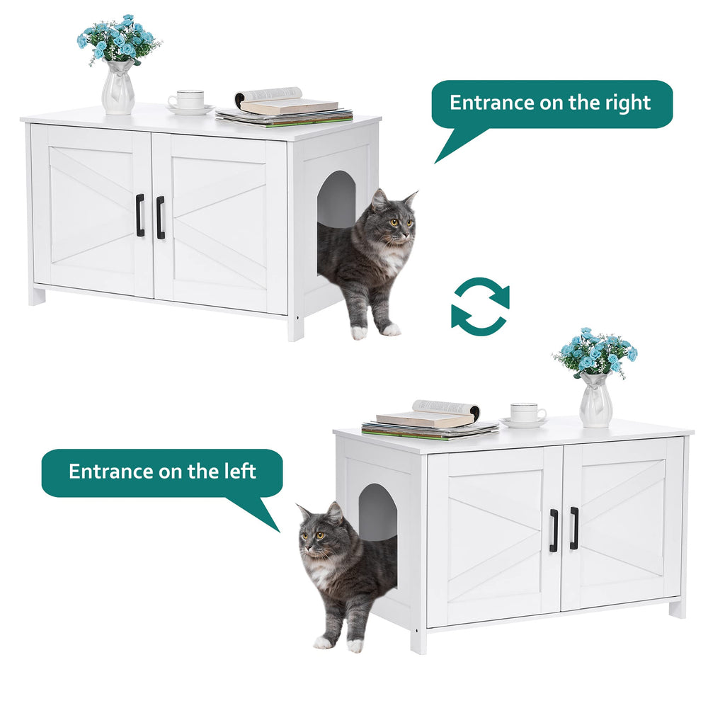 Homhedy left or right entrance option for easy access