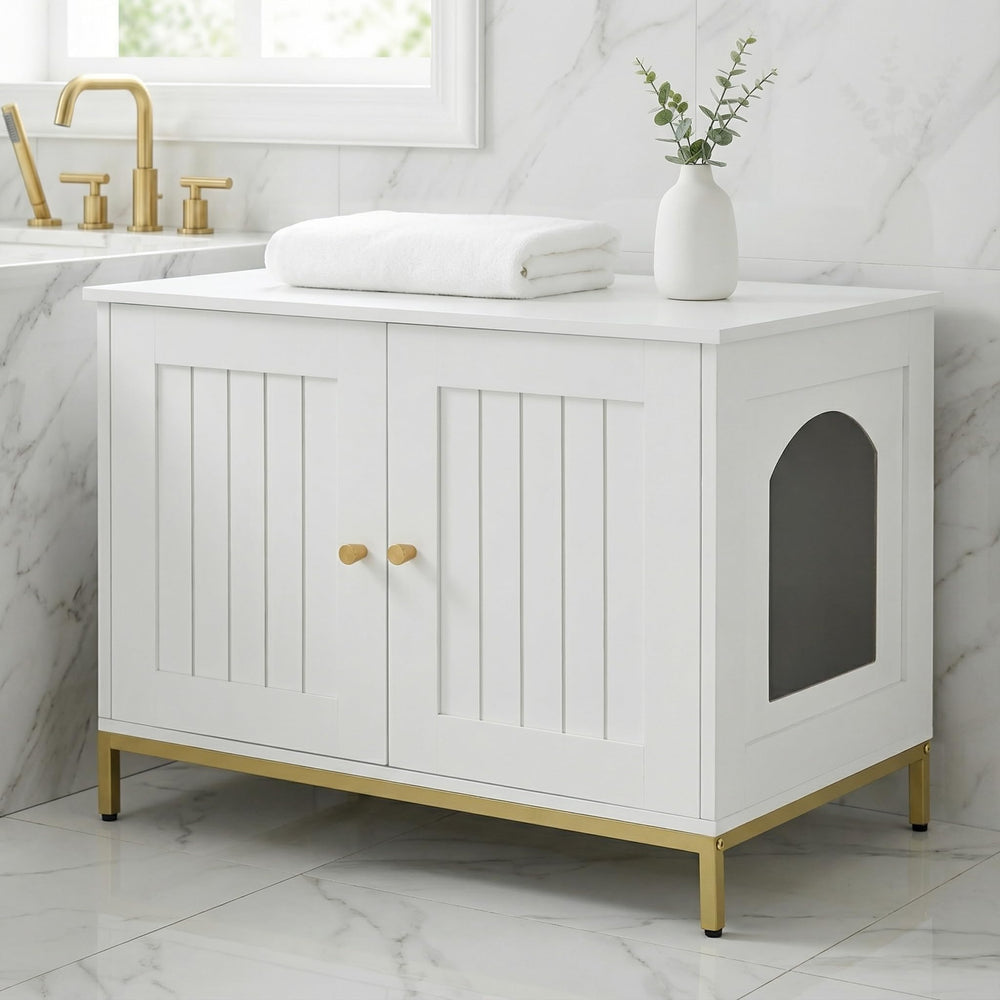Homhedy clean minimalist design blends with modern decor.