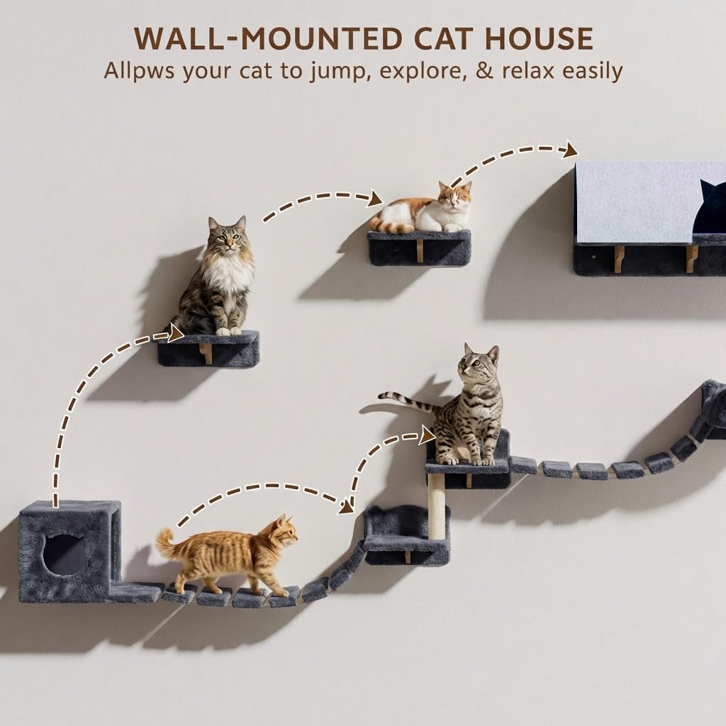 Homiflex cat house condo offering a private retreat for multi-cat harmony.