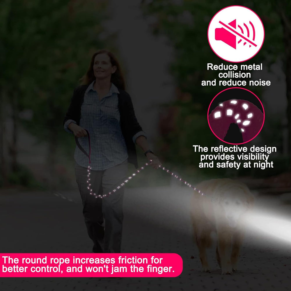 Homimp Chew Proof Dog Leash with a padded handle for a soft grip.