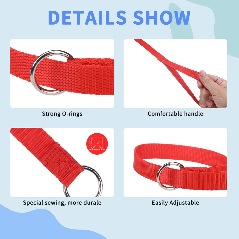 Homimp slip lead emergency-use weaving to convert into harness or collar