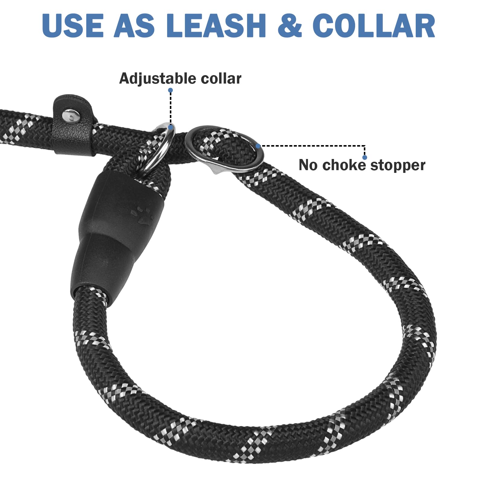 Homimp leash set ideal for households with multiple dogs.