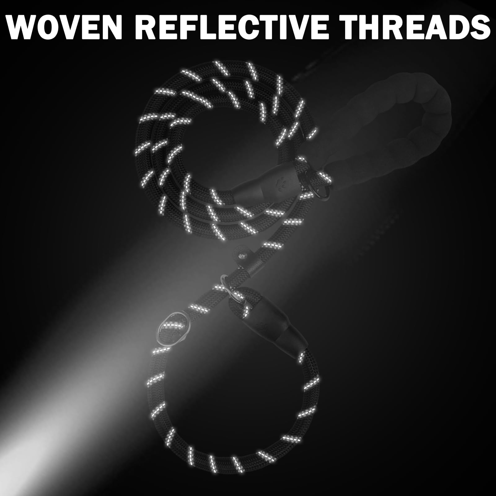Homimp swivel hook demonstrates smooth 360-degree movement for secure control.