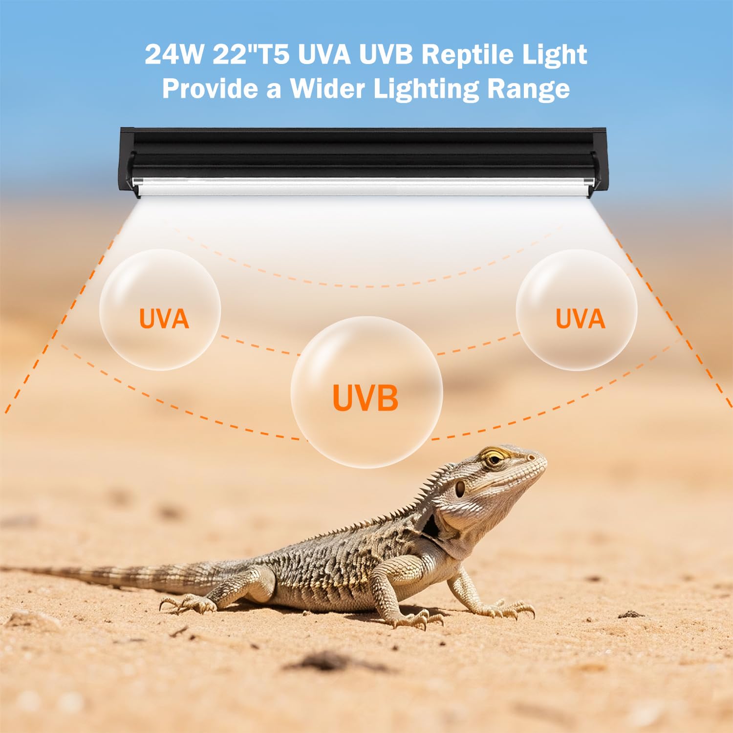 Homnebila T5 UVB light mounting bracket with hardware for universal options