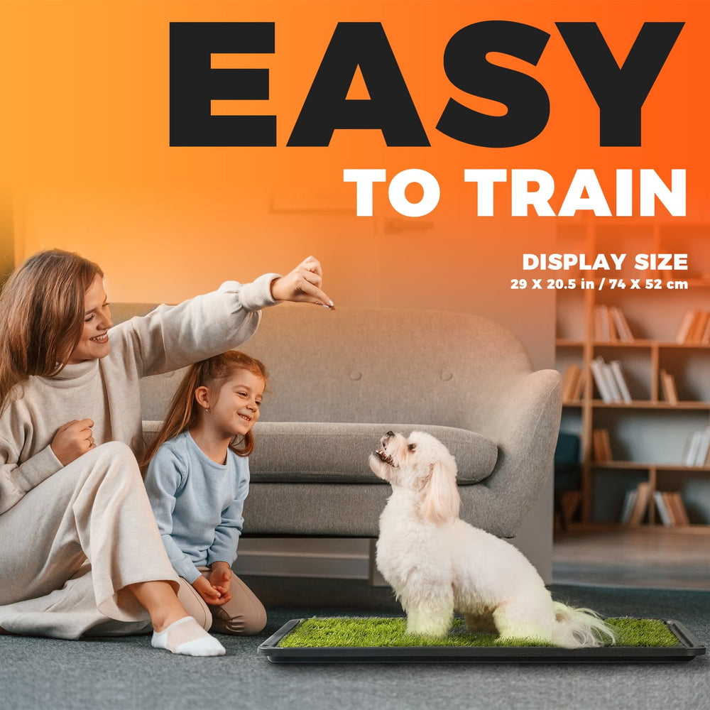 Hompet dog grass pad indoor-outdoor use - weatherproof for balcony or yard.