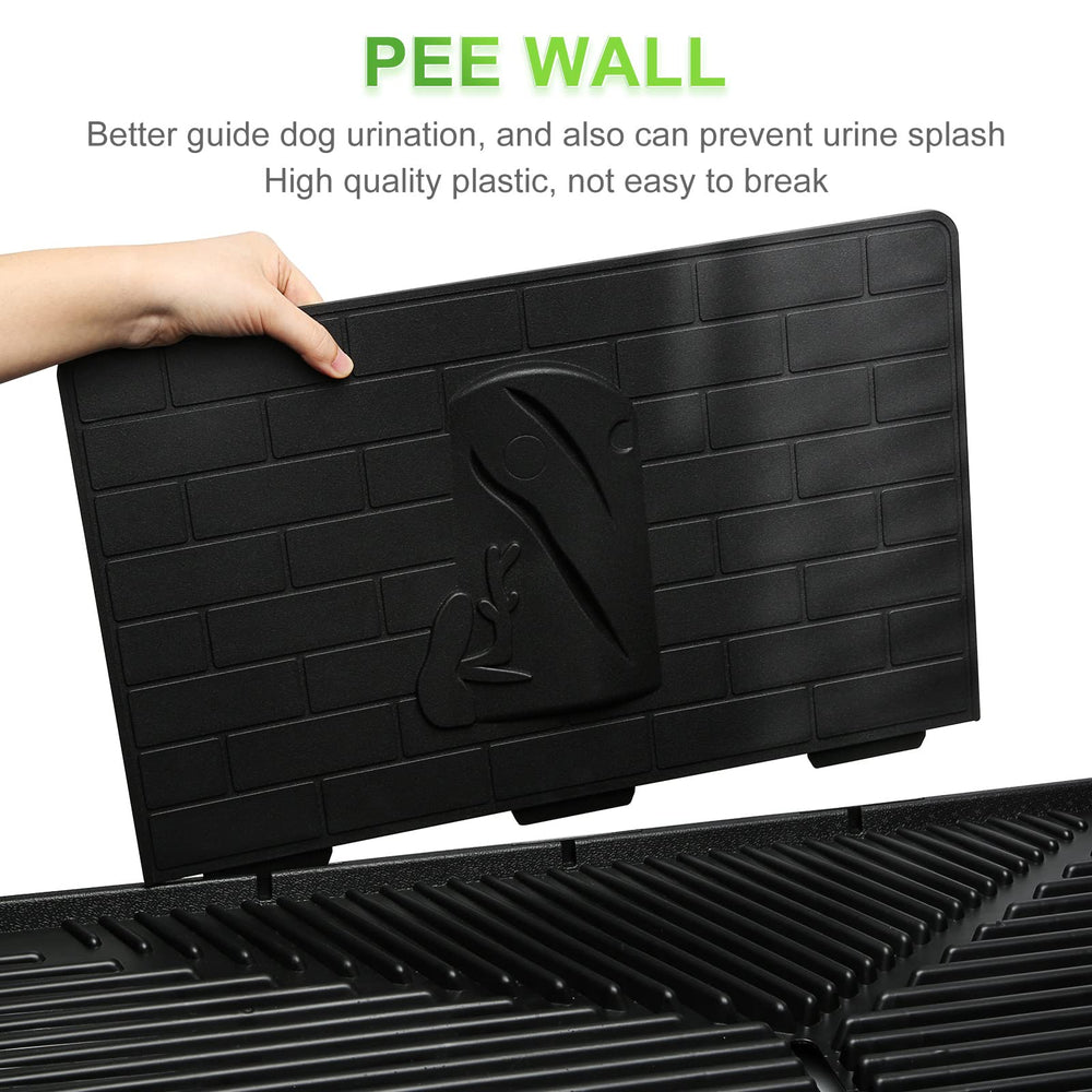 Hompet tray with removable base simplifies emptying and cleaning