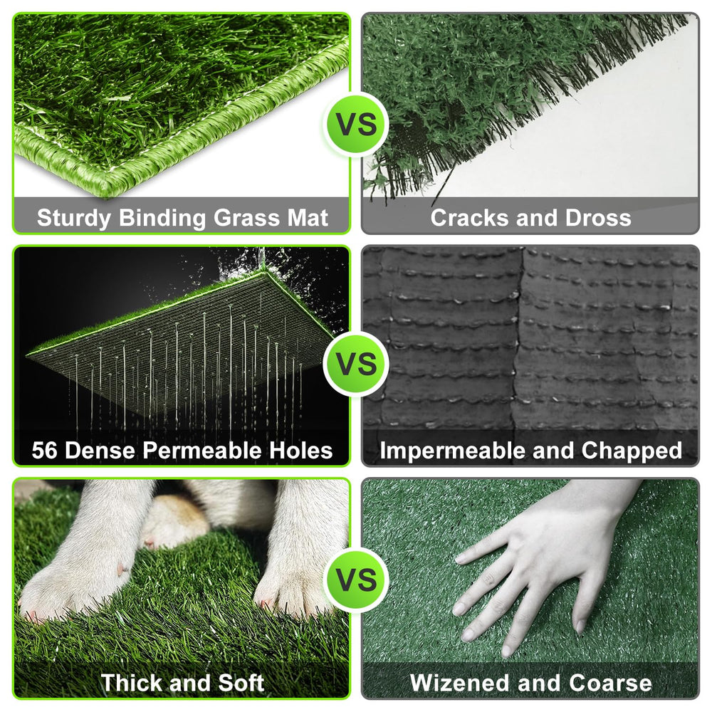 Hompet replacement turf mats showcased for eco-friendly reuse