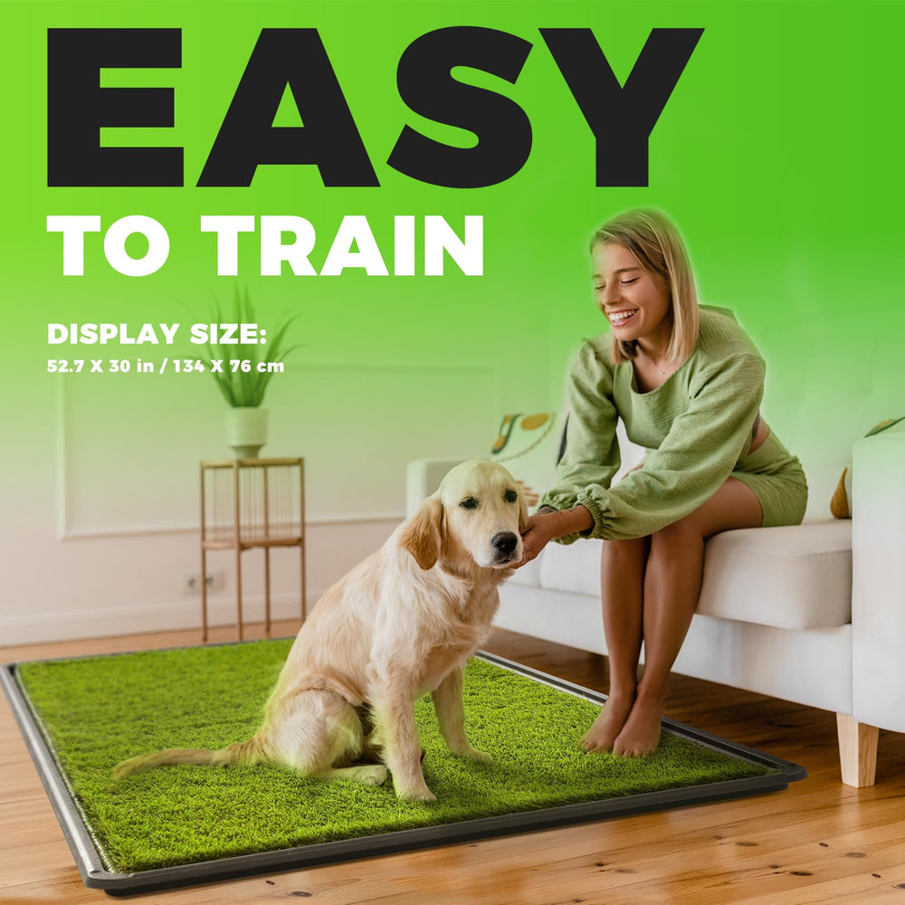 Hompet textured grass with drainage holes for quick moisture release.