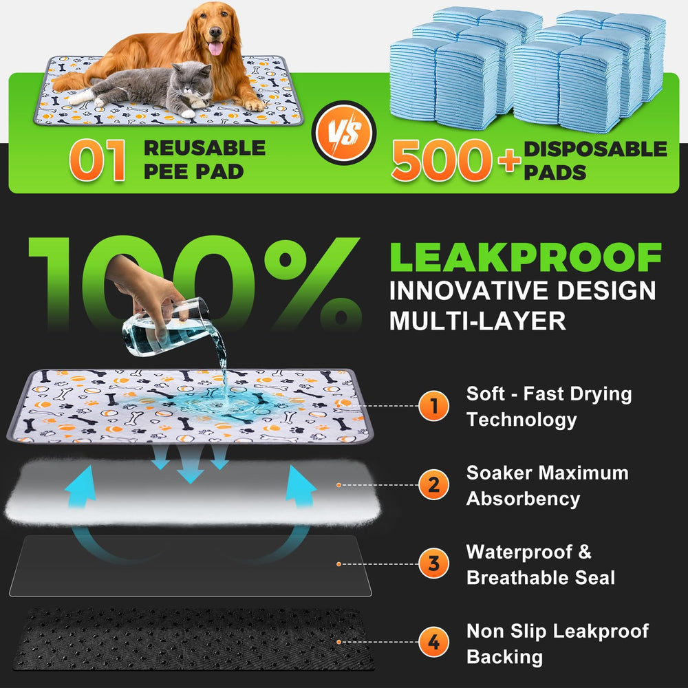 Hompet anti-slip base keeps the pad stable on wood or carpet.