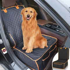 Homsunyi front seat cover provides waterproof protection to keep seats clean.