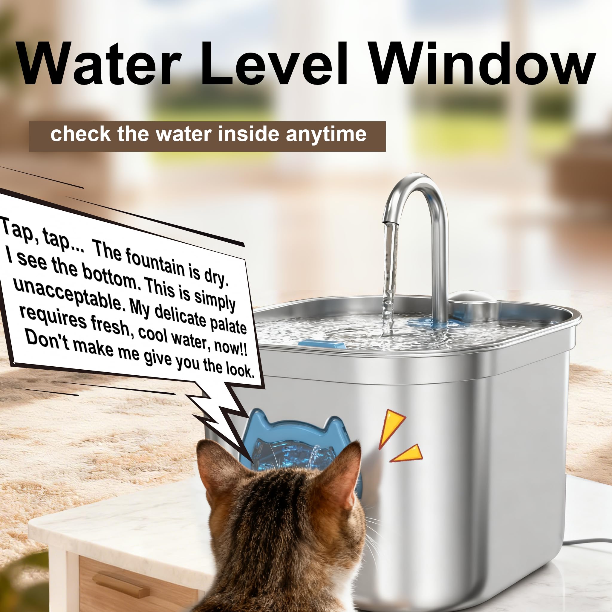 Homtyler BPA-free design ensures safe drinking water for pets