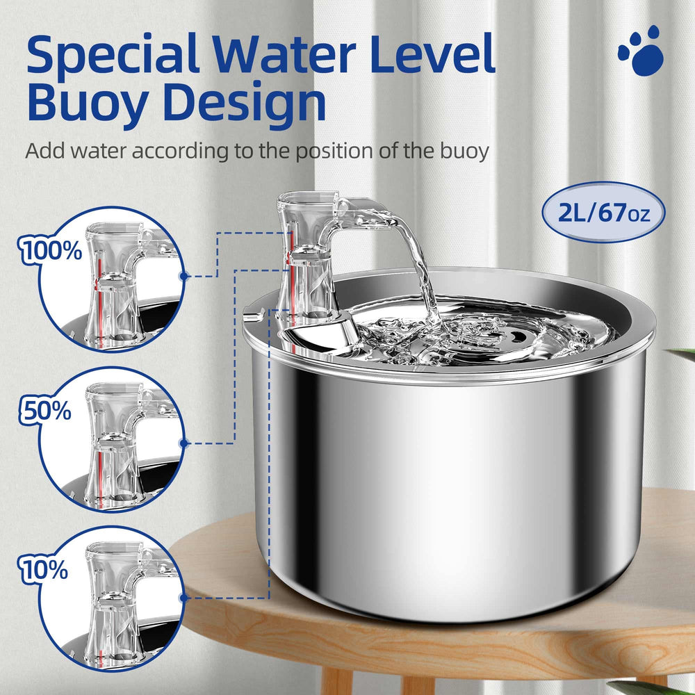 Homtyler triple-filtration system removes impurities to improve water quality.