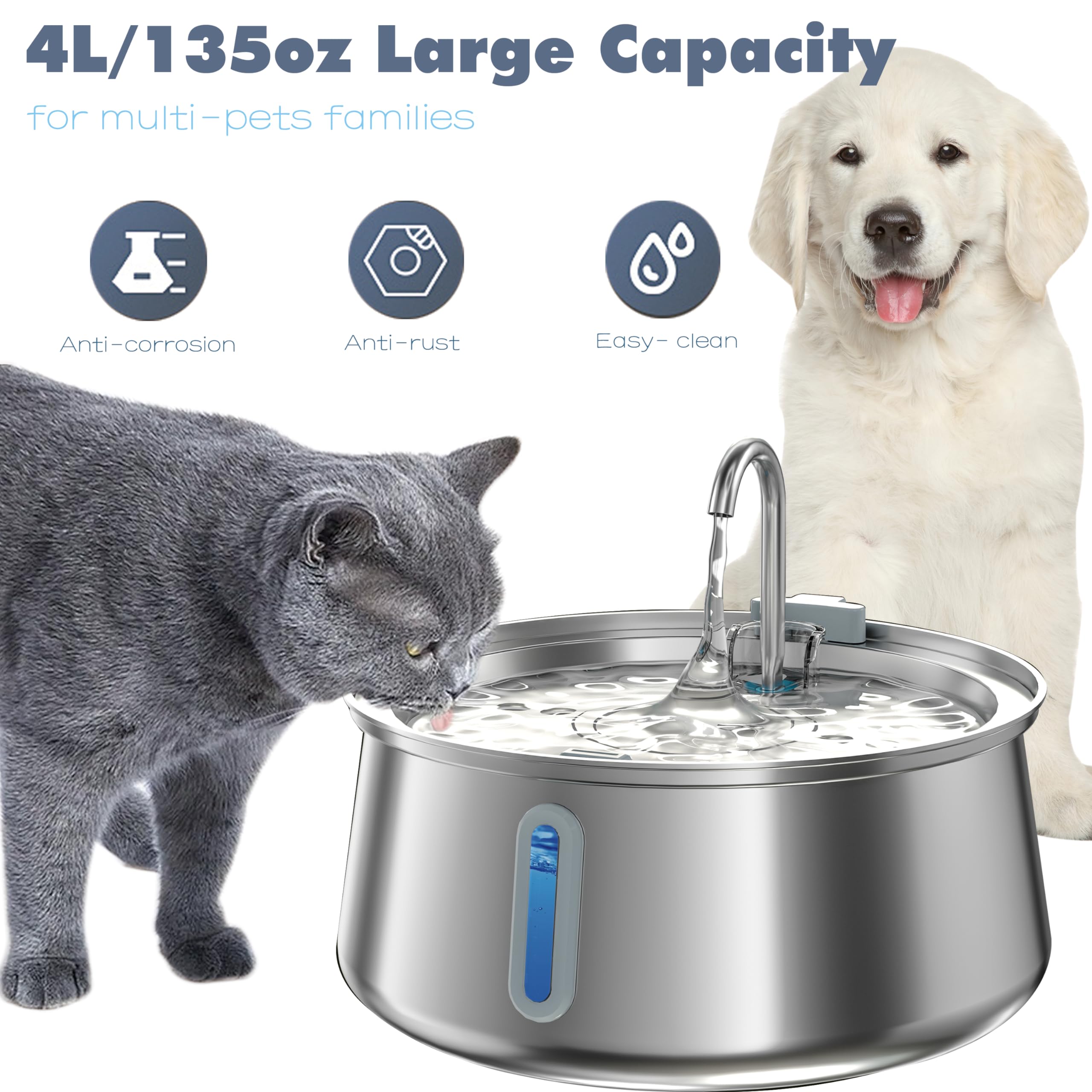 Homtyler quiet pump operation keeps hydration peaceful