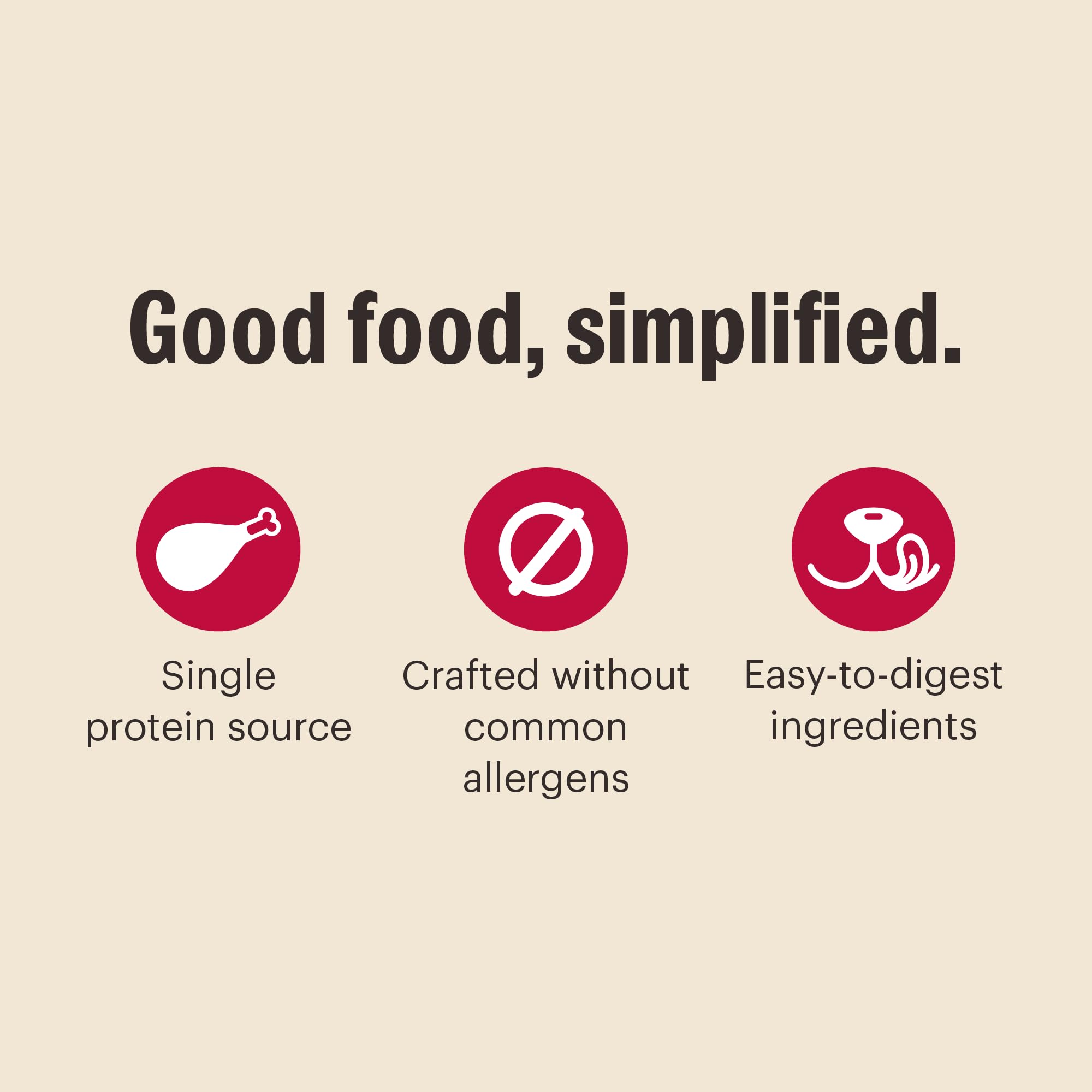 The Honest Kitchen no preservatives GMOs corn wheat or soy on packaging
