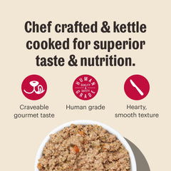 The Honest Kitchen Butcher Block Pâté pack-of-6, convenient for weekly meals.