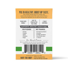 Close-up of chunky texture in Honest Kitchen Pumpkin Pour Overs