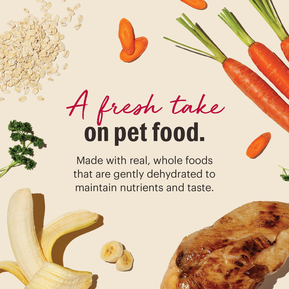 No preservatives, corn, wheat, or soy in The Honest Kitchen Wholemade.