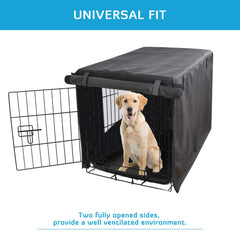 HONEST OUTFITTERS crate cover back mesh window provides ventilation.