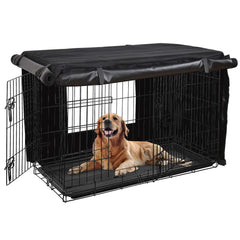 HONEST OUTFITTERS crate cover exterior view shows durable Oxford fabric.