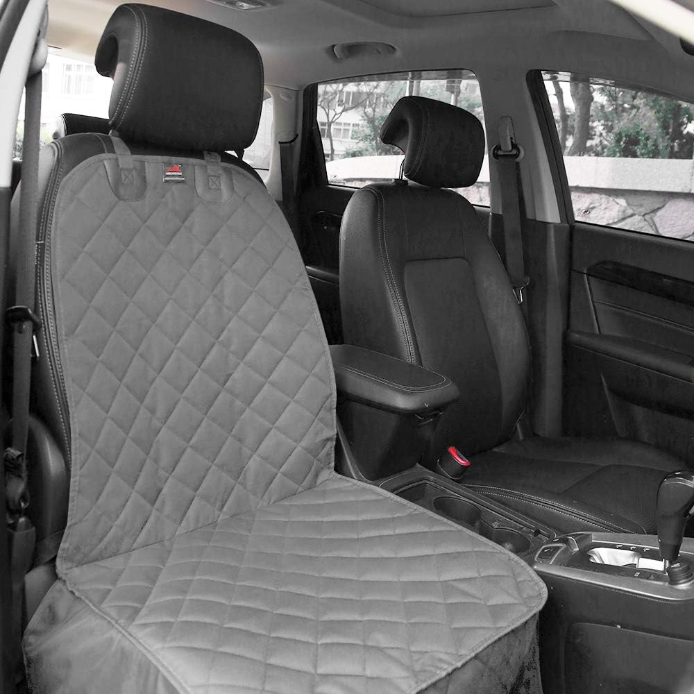 Honest Outfitters easy-install dog seat cover on vehicle seat
