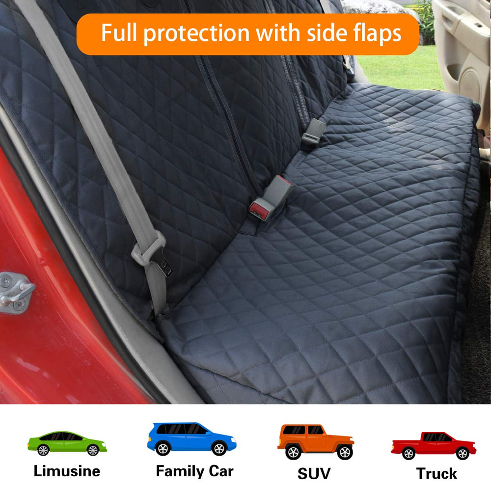 Honest Outfitters side flap shields door areas from claws and spills.
