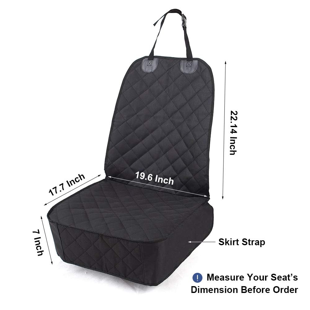 HONEST OUTFITTERS waterproof dog seat cover 4-layer design guards against spills