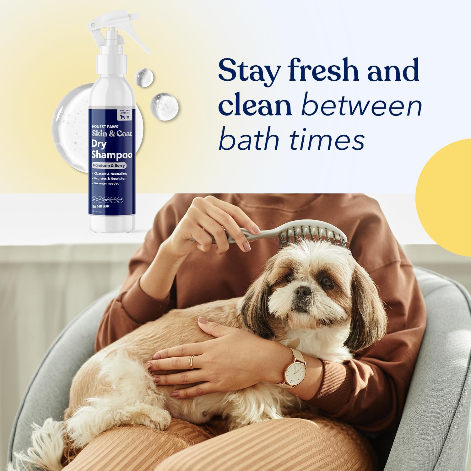 Honest Paws made in USA with globally sourced ingredients reflects quality.