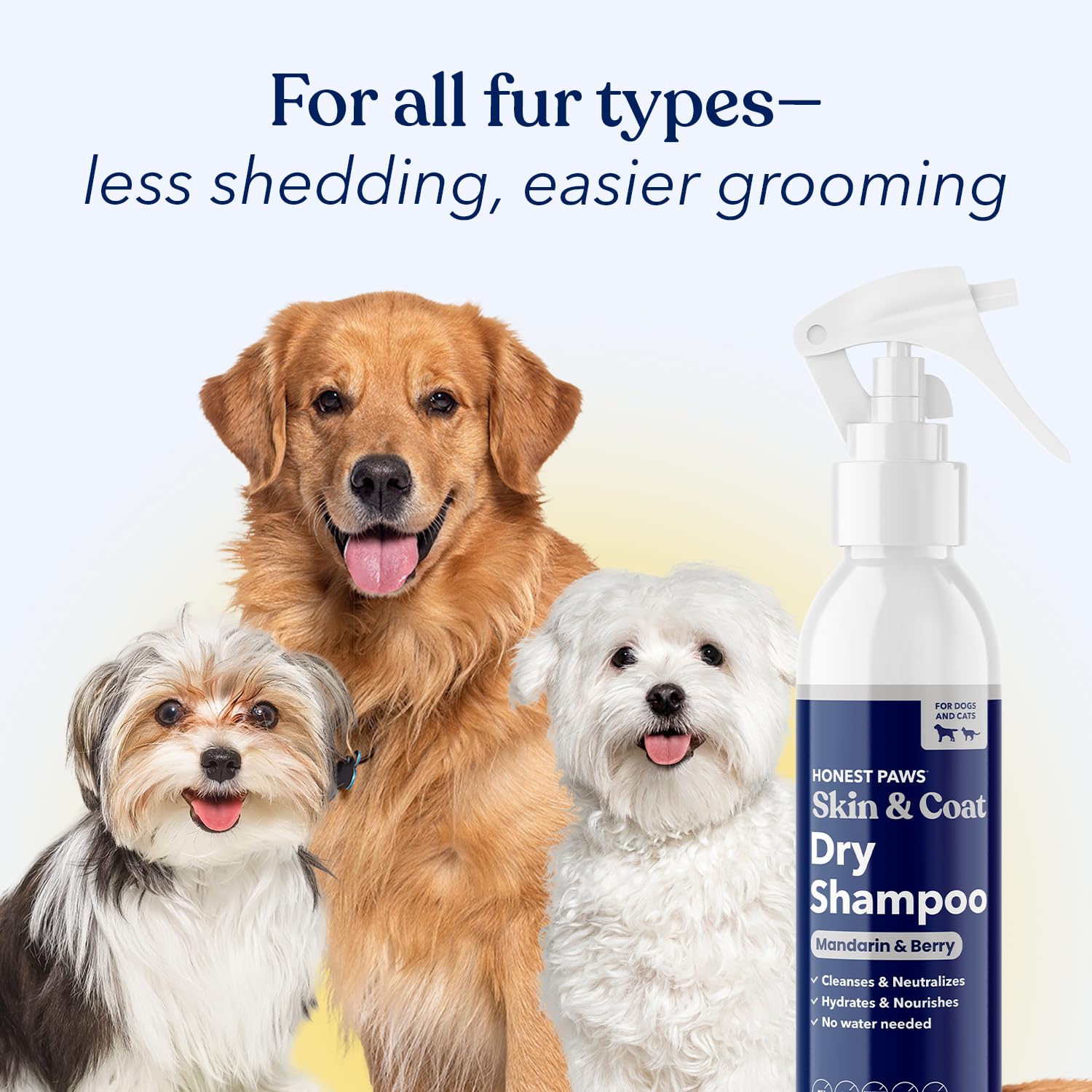 Honest Paws safe for dogs and cats supports convenient care at home.