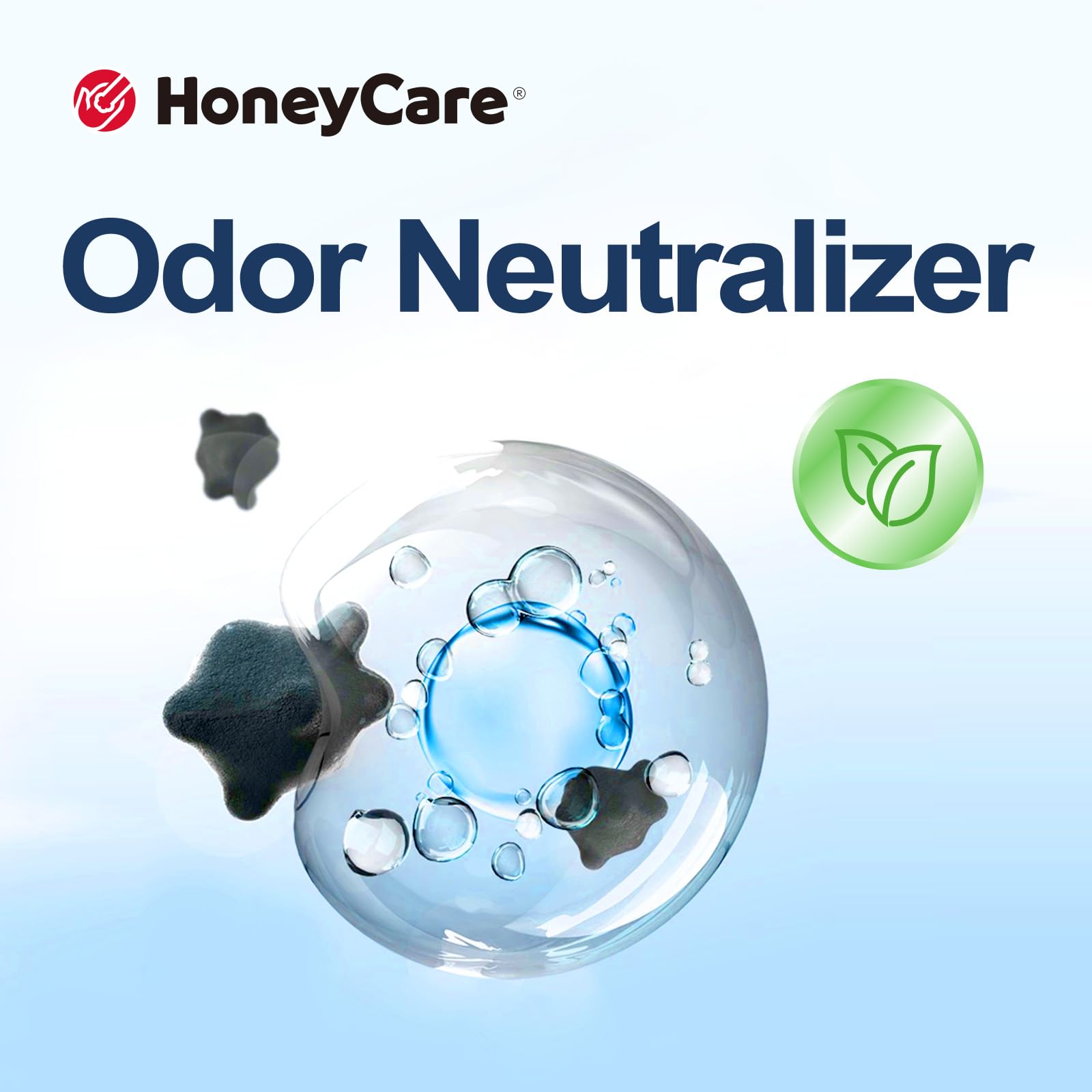 Honey Care All-Absorb pad with baking soda odor control feature