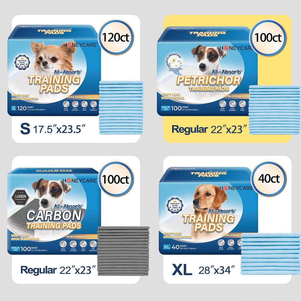 Honey Care All-Absorb pad features a quick-dry surface for a tidier home.