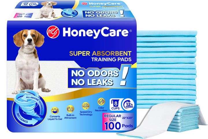 Honey Care All-Absorb pad close-up showing absorbent core for reliable training