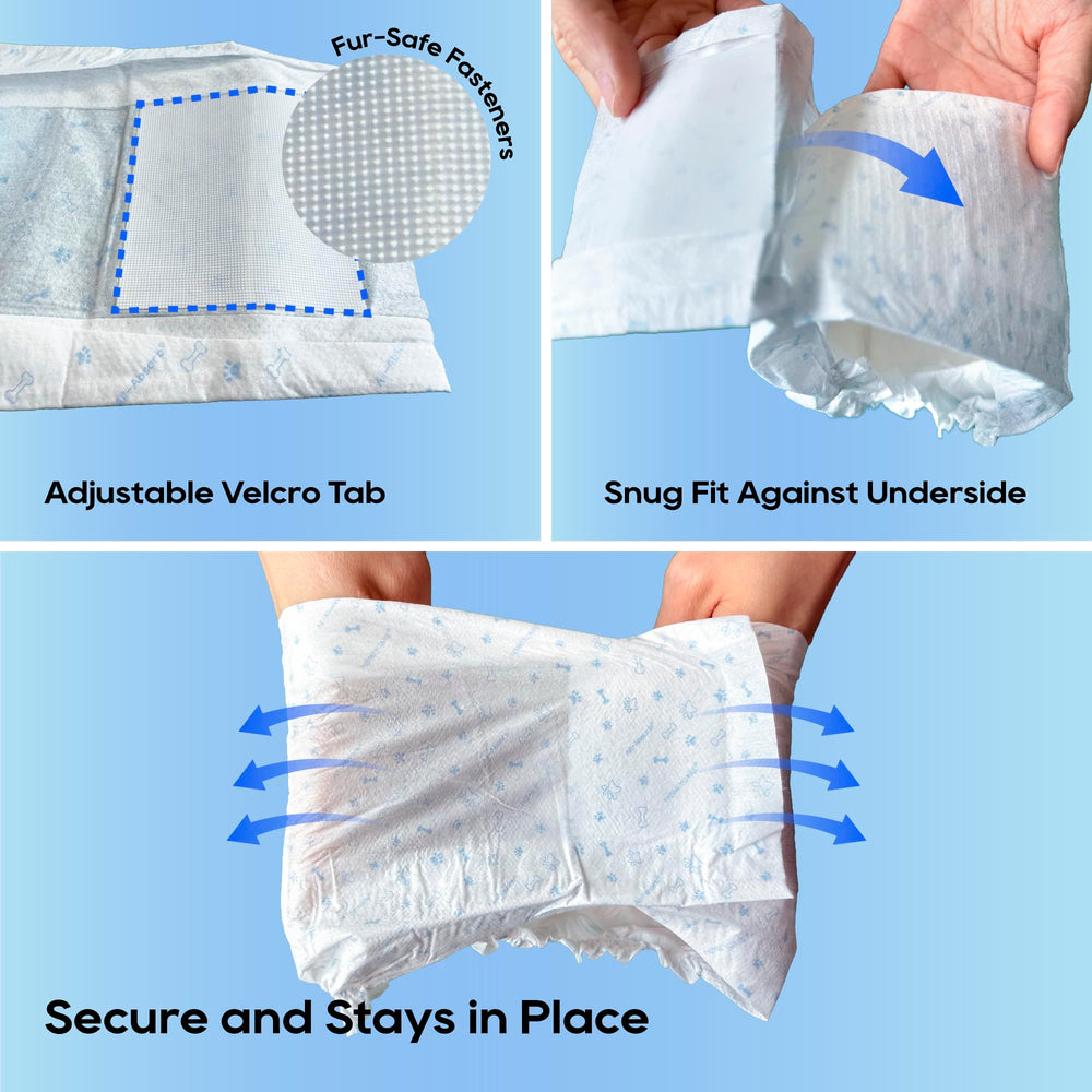 Honey Care All-Absorb wrap wetness-indicator close-up signaling a change.