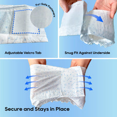 Honey Care All-Absorb wrap wetness-indicator close-up signaling a change.