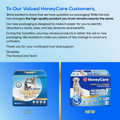 HONEY CARE All-Absorb XXL pad close-up absorb-core illustrating instant gel and high capacity.