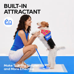 Attractant and odor-neutralizer layer supports targeted use and freshness.