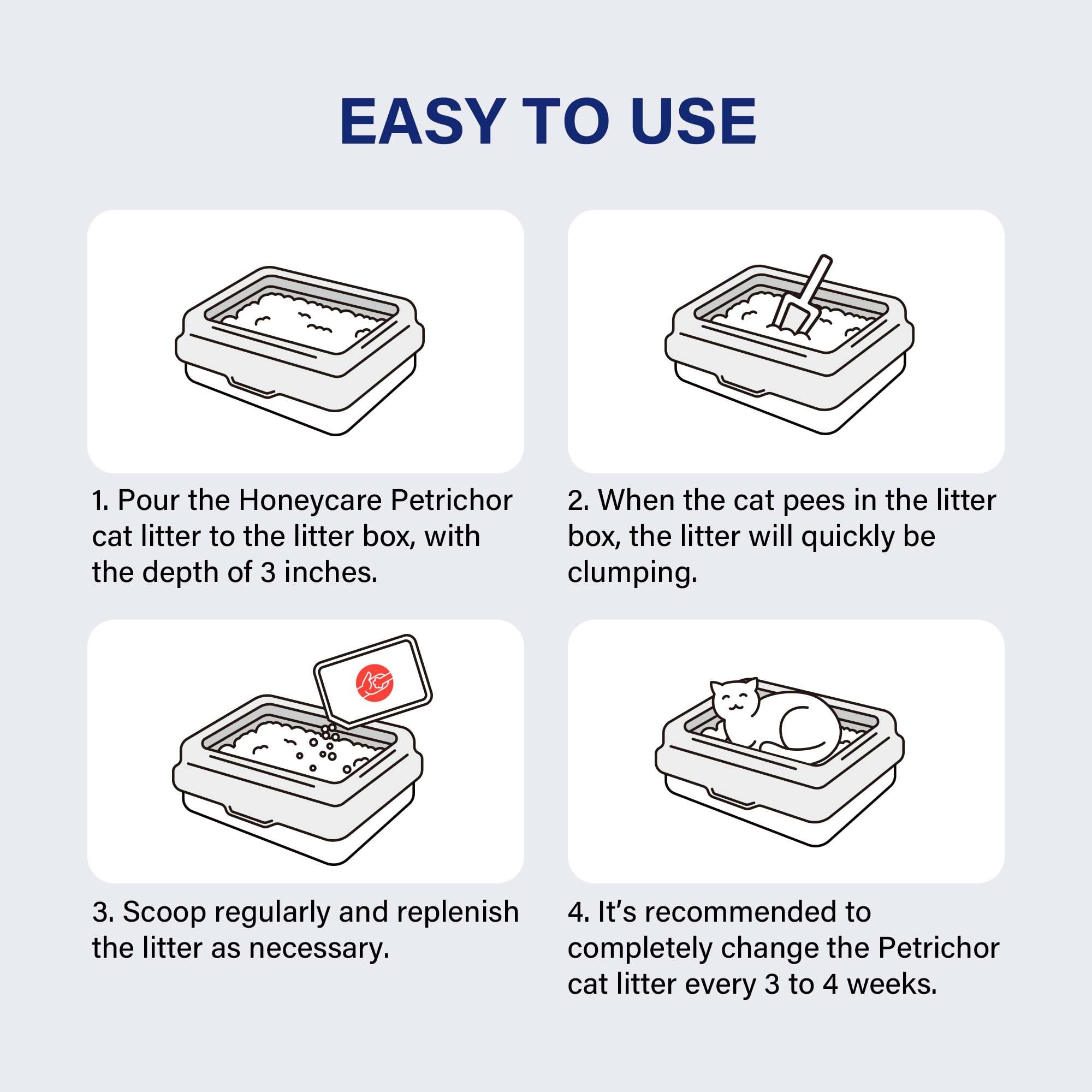 HONEY CARE Petrichor vacuum-sealed packaging preserves pellet freshness during shipping.