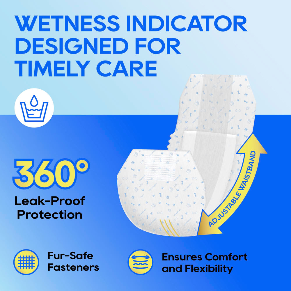 All-Absorb wrap absorb-core delivers 360-degree protection against leaks.