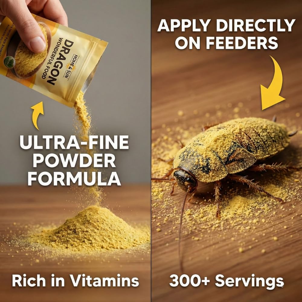HONEY&SUN easy-dusting powder sticks to vegetables during meals