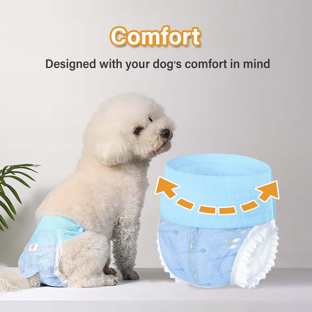 The Honeycare wetness indicator changes color on the outside to signal when a diaper may need changing