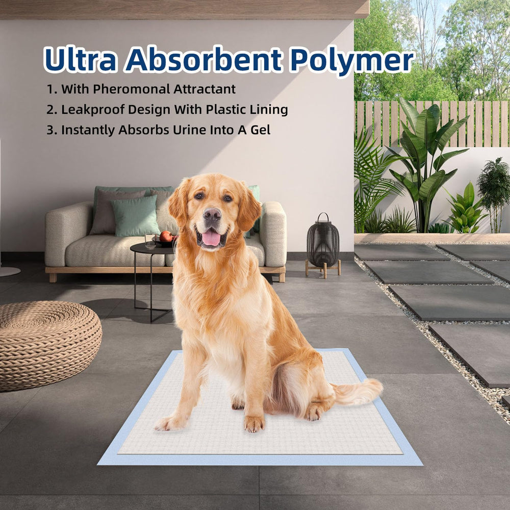 Honey Care made in USA 25-count training pads for large dogs.