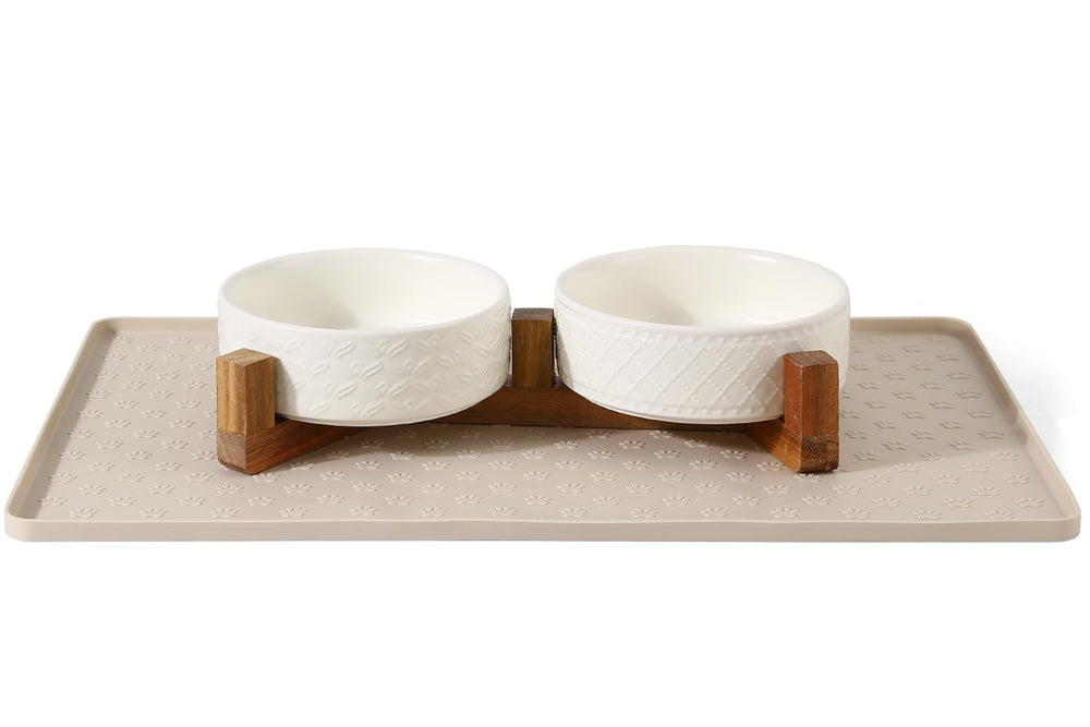 hongqu us acacia wood stand elevates meals with stable support