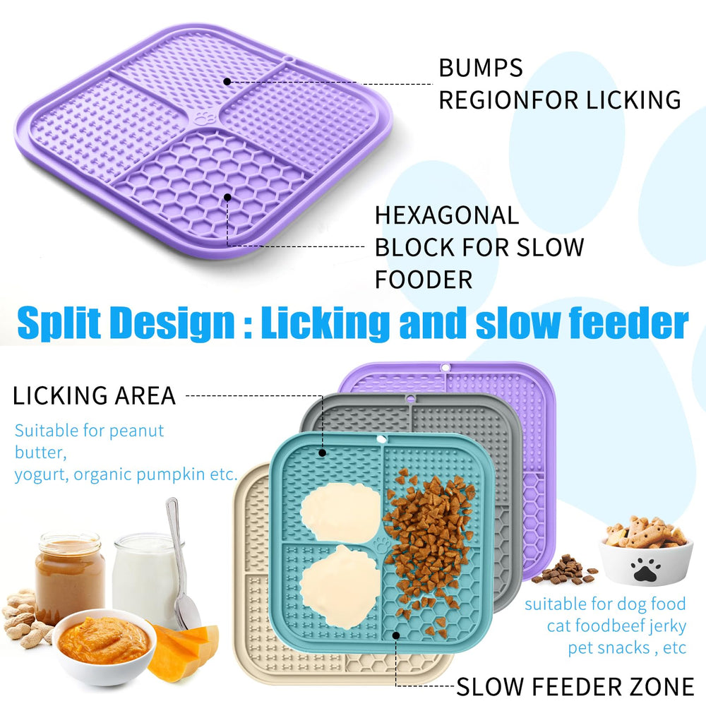 Honomastry lick pad color variants ready for different rooms and moods.
