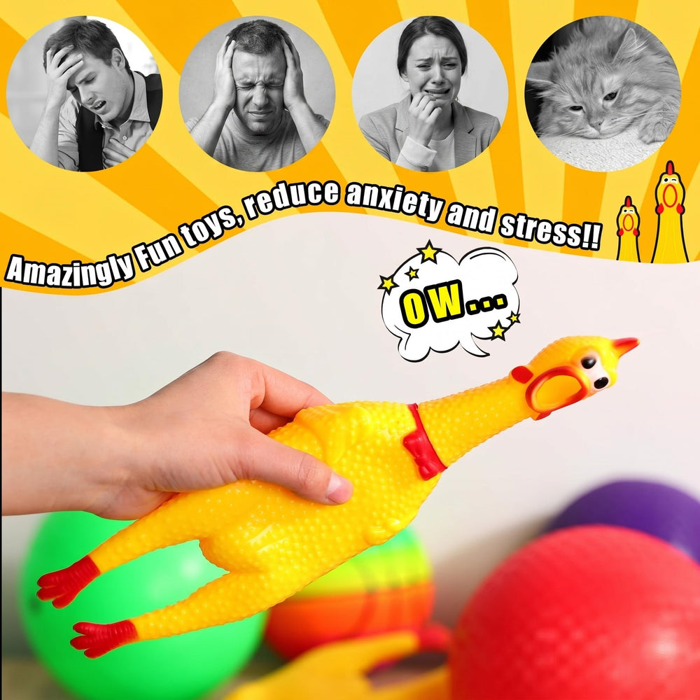 Honoson novelty gift chicken toy sparks smiles and playful moments for friends and pets.
