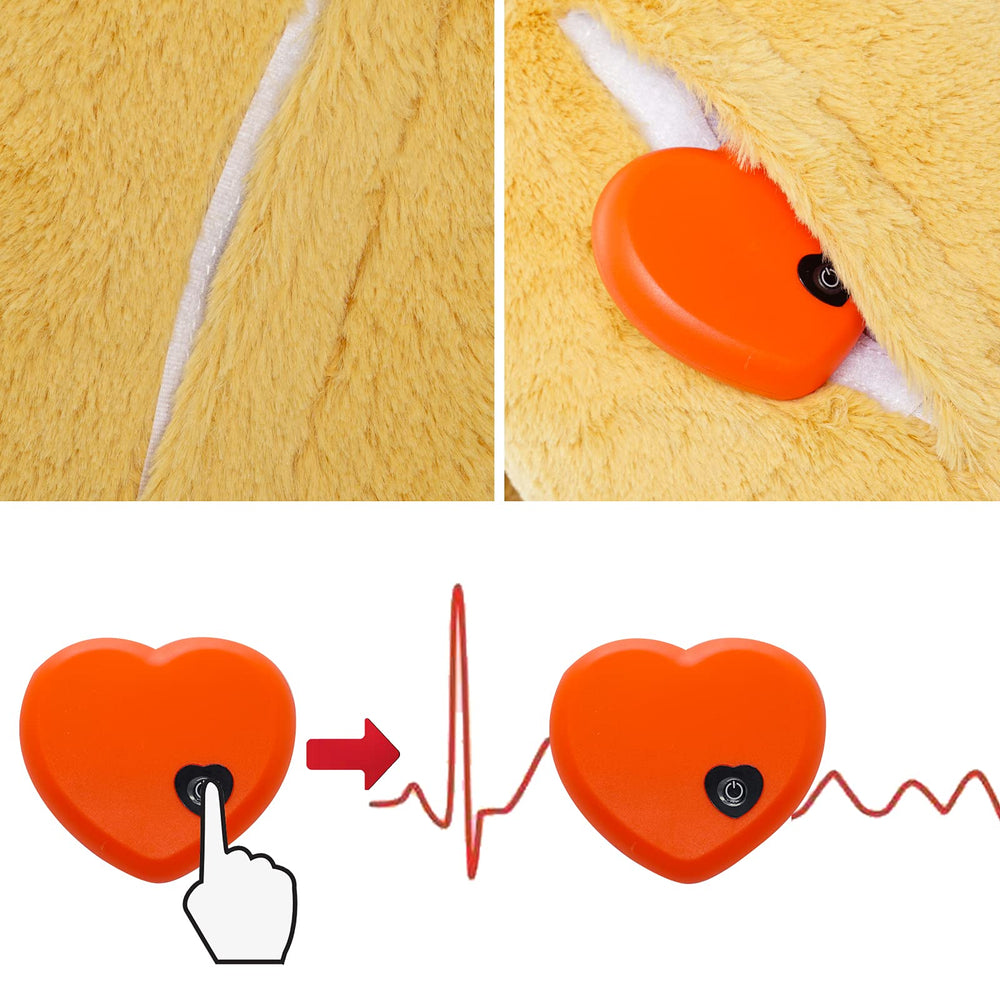 HonourHope simulated heartbeat feature reassures puppies during unfamiliar moments
