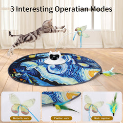 Hoobest Starry Night toy featuring rechargeable power for mess-free fun.