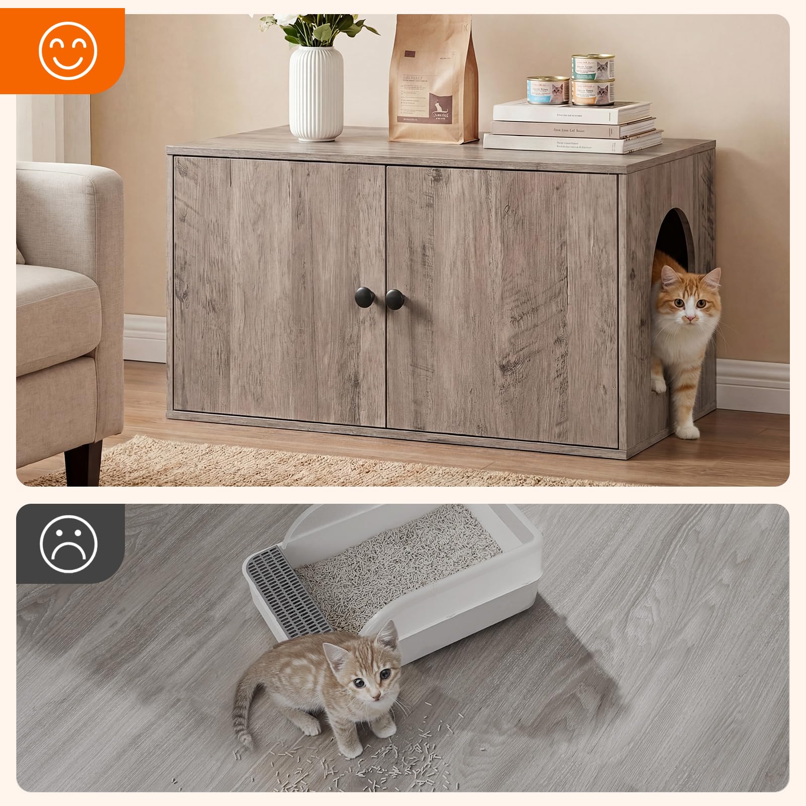 HOOBRO design features easy, label-assisted assembly for quick setup.