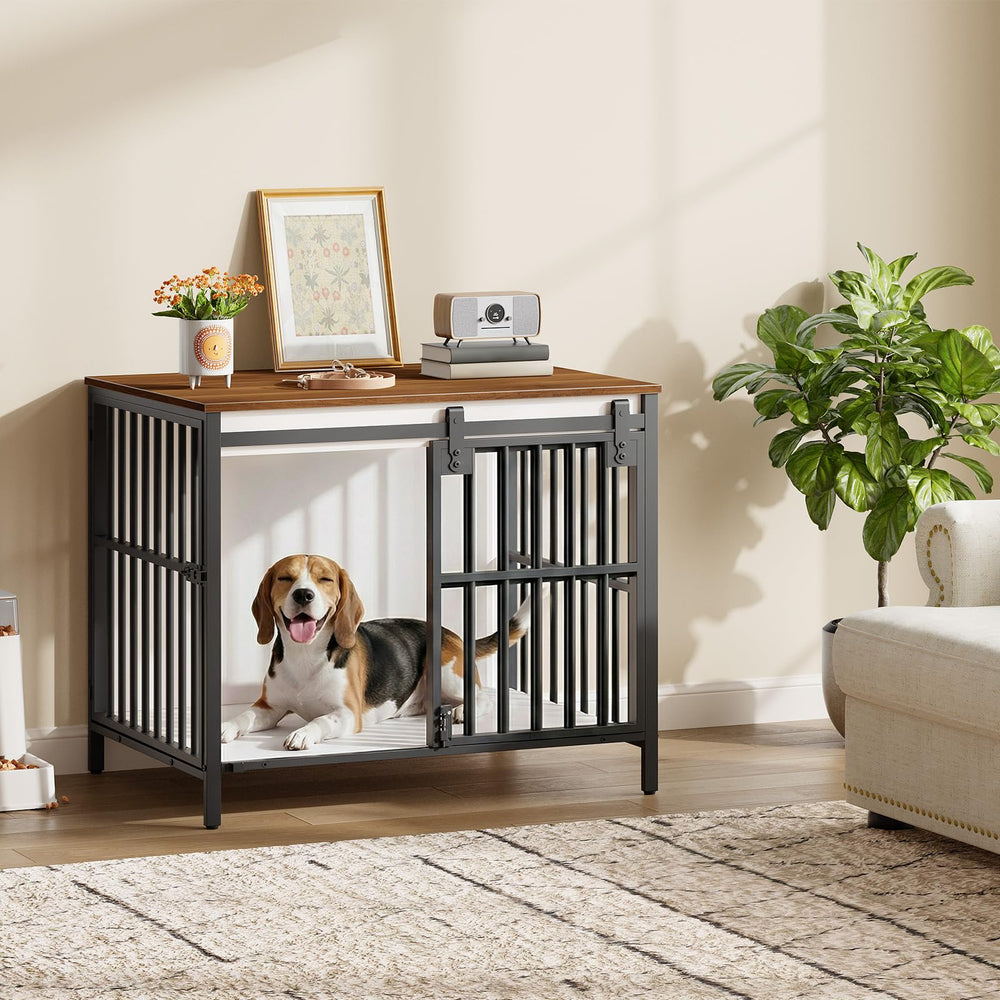 HOOBRO crate furniture dual-entry doors for easy access and cleaning.