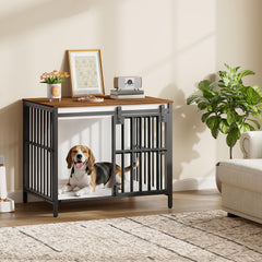HOOBRO crate furniture dual-entry doors for easy access and cleaning.