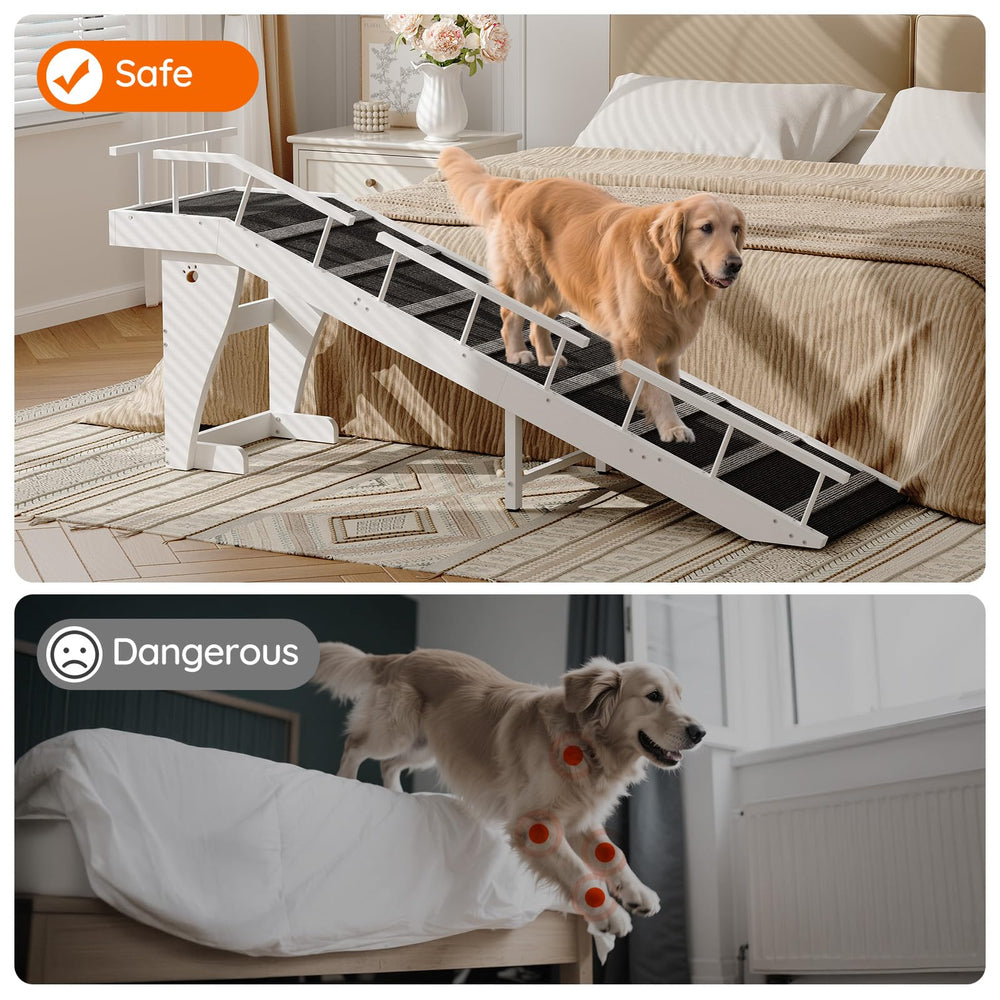 HOOBRO dog ramp assembly step guide for quick setup