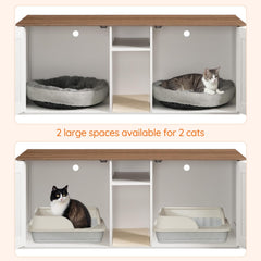 HOOBRO corridor mat filters litter from paws and prevents spills.